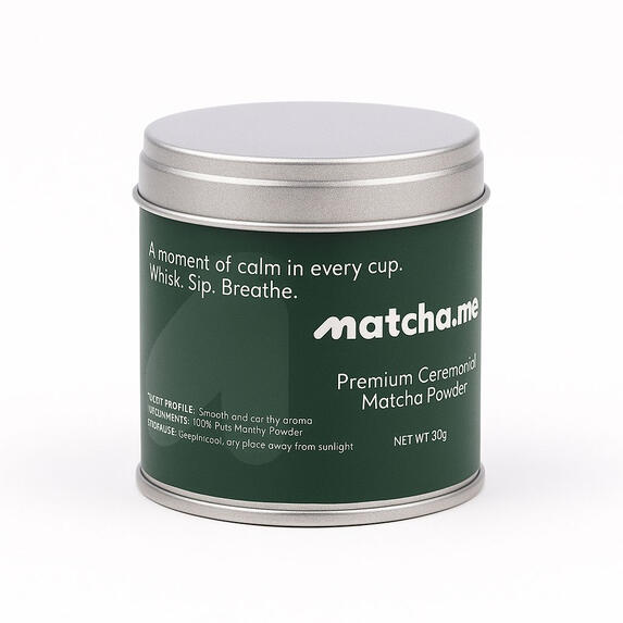 Matcha Powder Tin